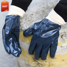NMSAFETY heavy duty nitrilo trabajo guante ruso uso campo petrolífero guante a prueba de aceite guante de nitrilo